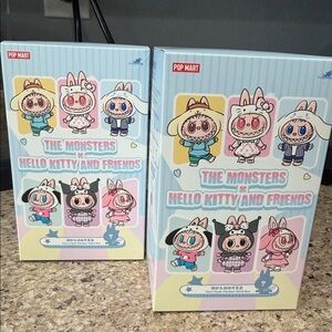 The Monsters x Hello Kitty and friends Labubu